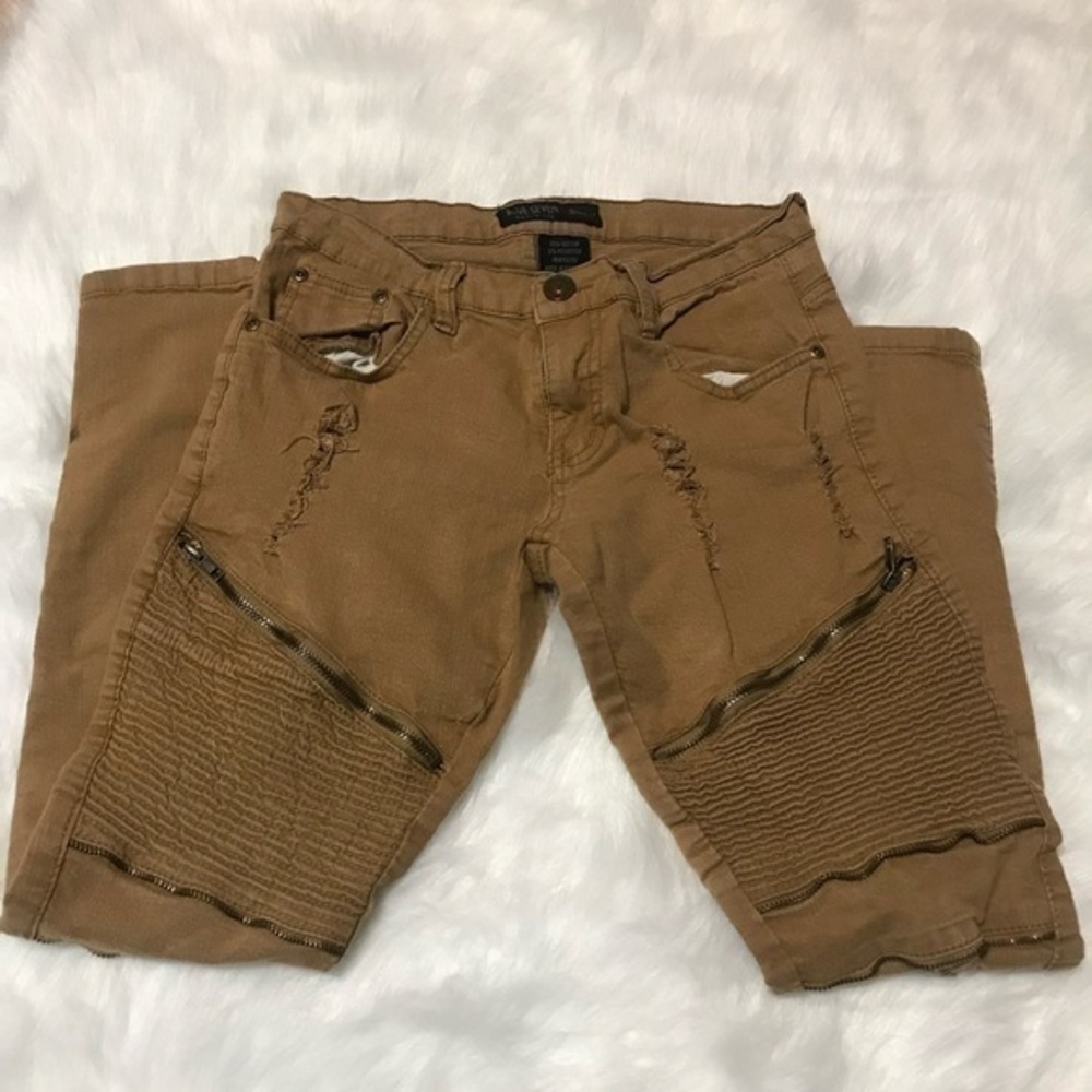 Blue Seven Denim Lab girls juniors tan pants size 7